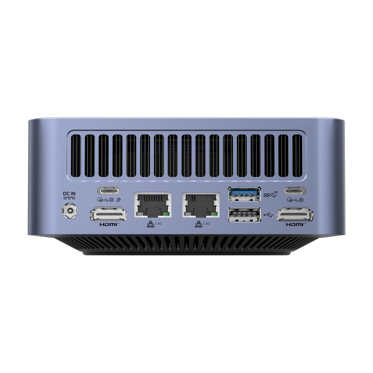 VZMORE iX5 Max Mini PC: vista posteriore