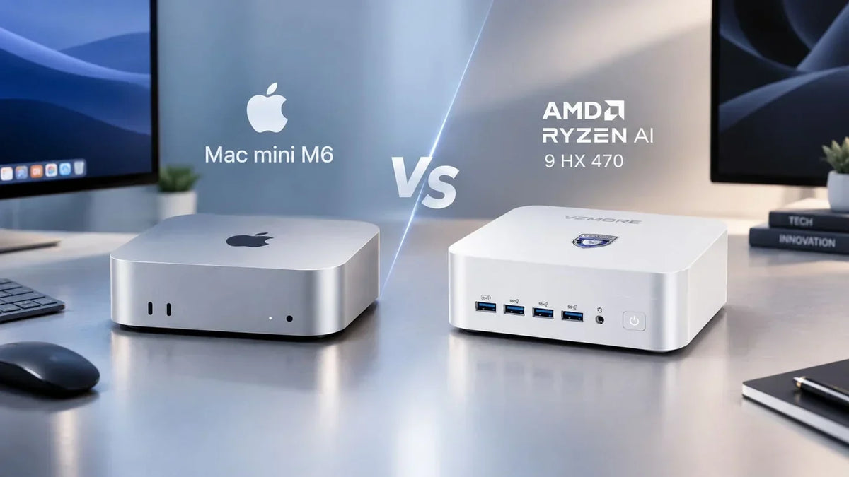 Apple Mac mini M6 vs AMD Ryzen AI 9 HX 470: conviene davvero cambiare?