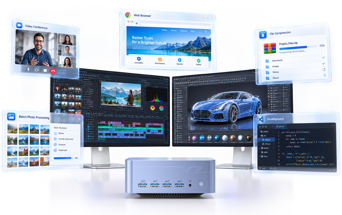 Prestazioni multitasking di iX5 Max