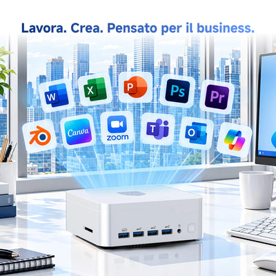 VZMORE AX7 Max AI  Mini-PC: scenari di utilizzo