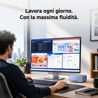 VZMORE iX5 Max Mini PC |  Lavora ogni giorno. Con la massima fluidita.