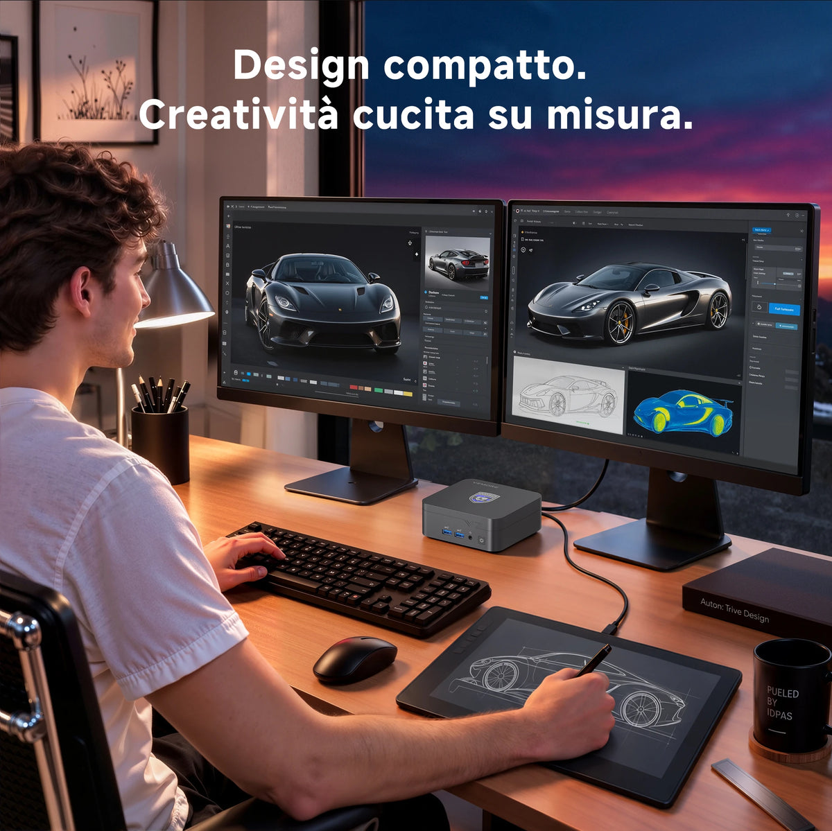 Immagini delle applicazioni del Mini PC VZMORE iX7