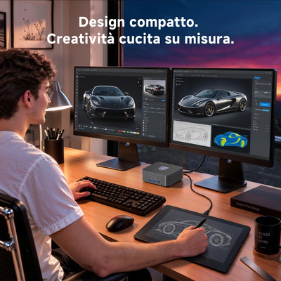 Immagini delle applicazioni del Mini PC VZMORE iX7